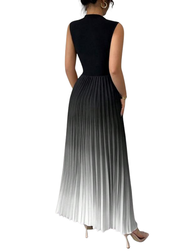 Yza™ | Elegante ombre zonder mouwen avondjurk