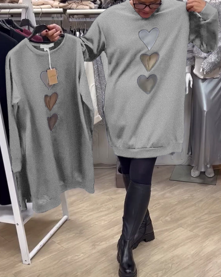 Briana™ | Casual sweatshirt jurk