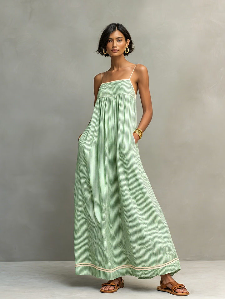 Pamela | Luchtige zomer maxi jurk
