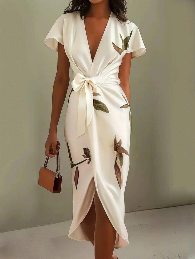 Anavie | Elegante overslagjurk