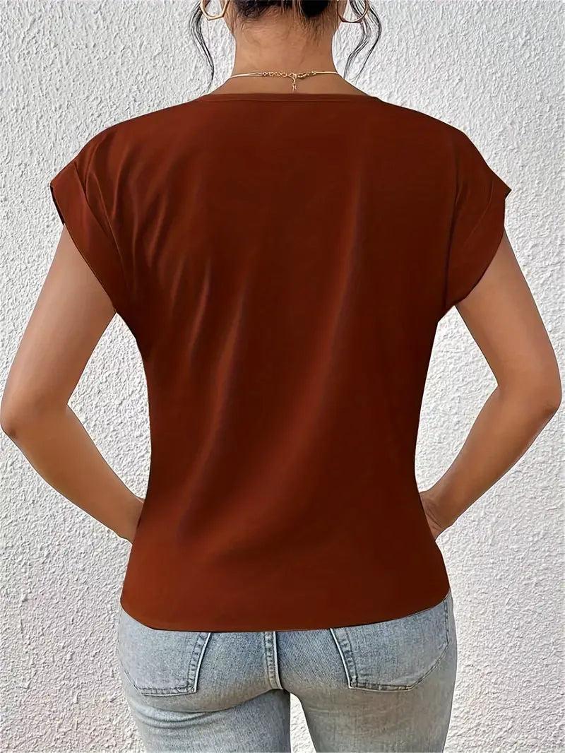 Belle™ | The stijlvolle top met V-hals