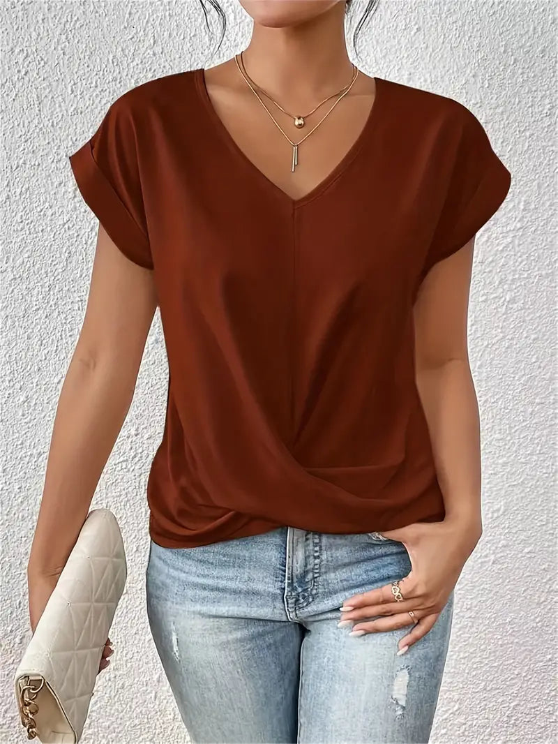 Belle™ | The stijlvolle top met V-hals