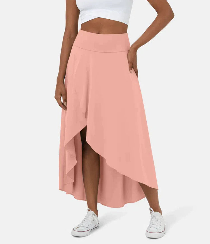 Amelie™ | Elegante asymmetric midi rok