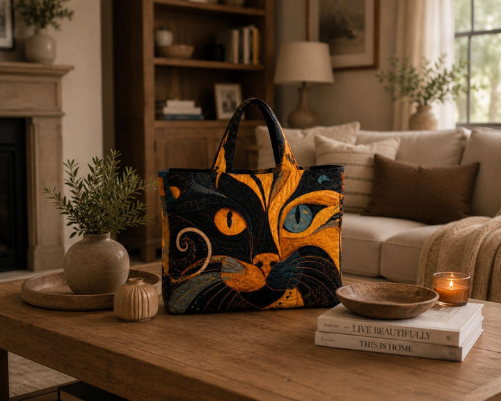 Gewatteerde shopper - Mystic Cat