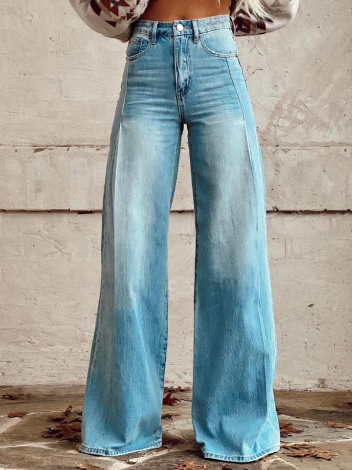 Hailey™ | Klassieke wide-leg broek