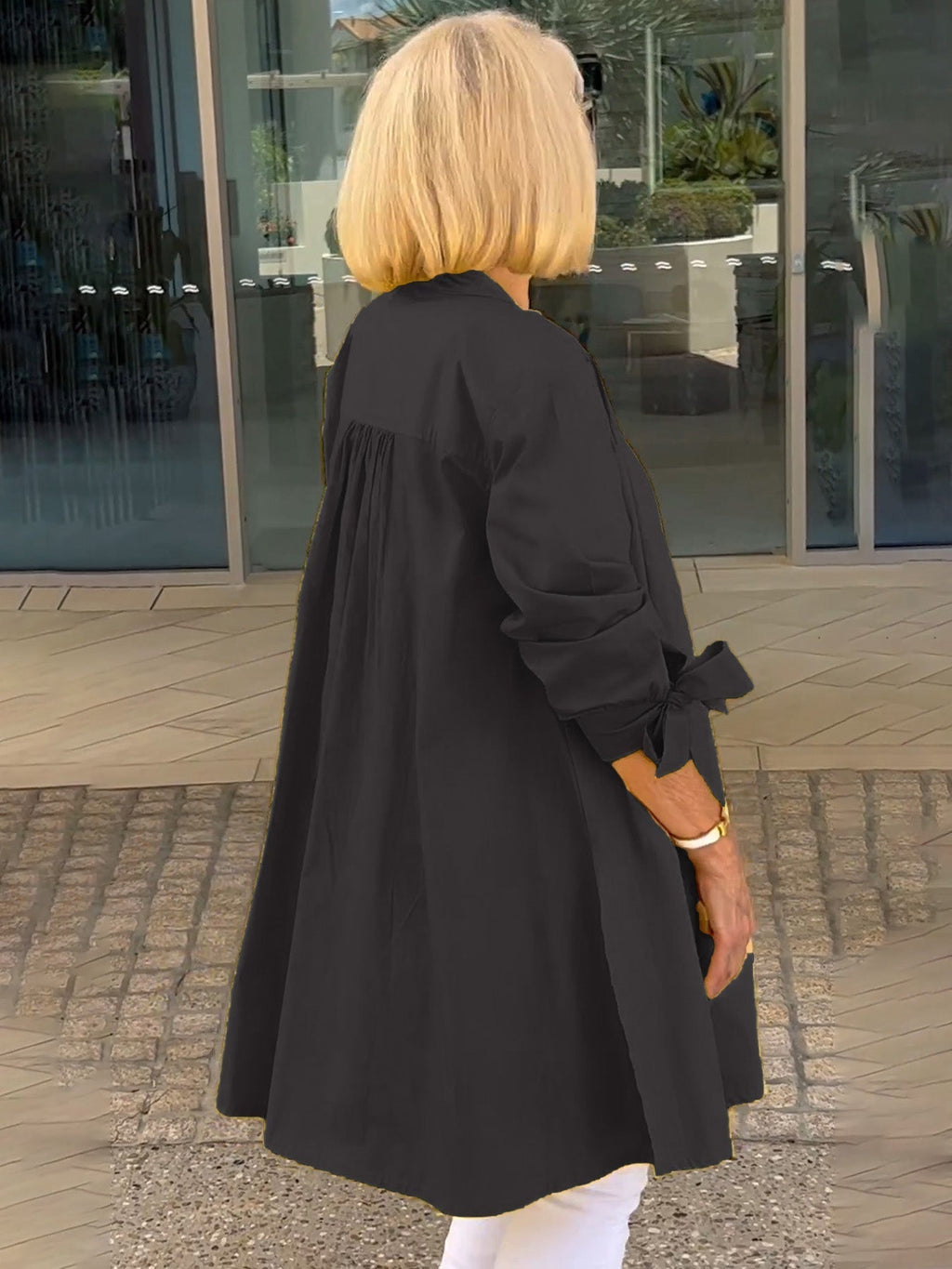 Célina™ | Classy lange shirtjas