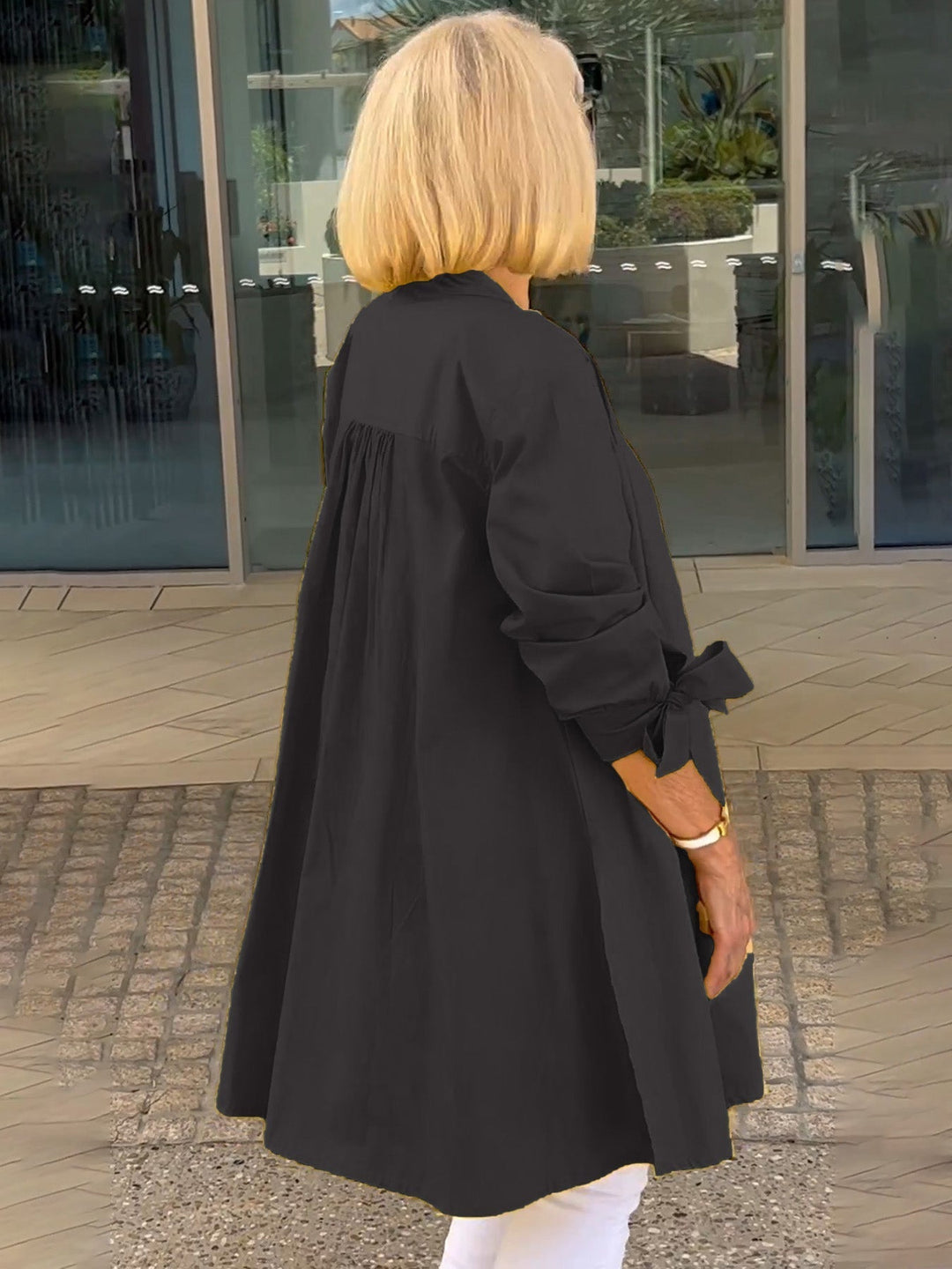 Célina™ | Classy lange shirtjas