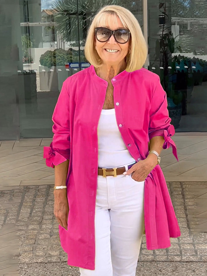 Célina™ | Classy lange shirtjas