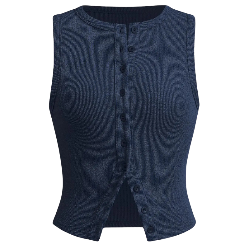 Kylie™ | Klassieke ribbed casual crop top