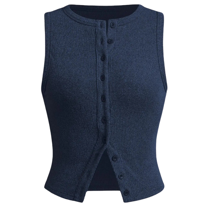 Kylie™ | Klassieke ribbed casual crop top