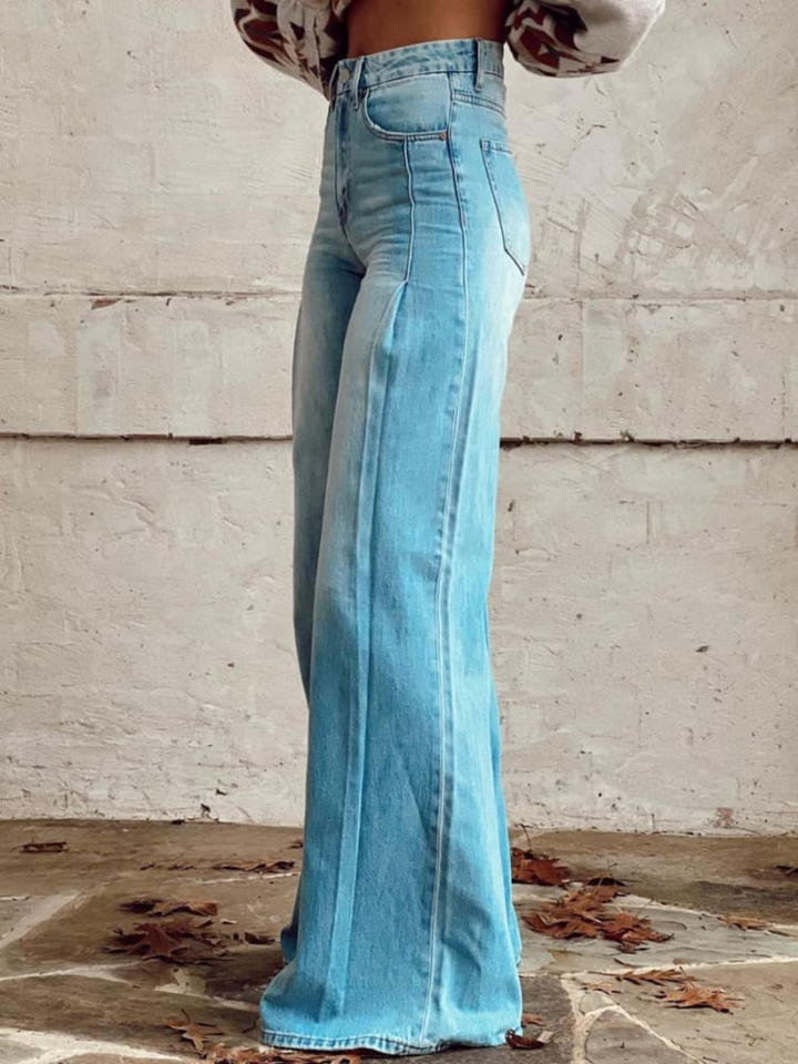 Hailey™ | Klassieke wide-leg broek