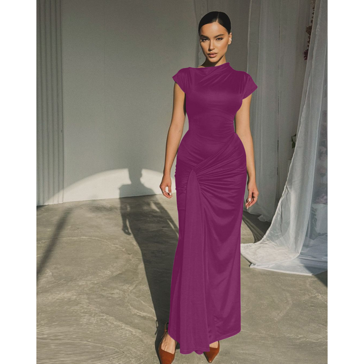 Nicolet™ | Formal tie back bodycon avondjurk