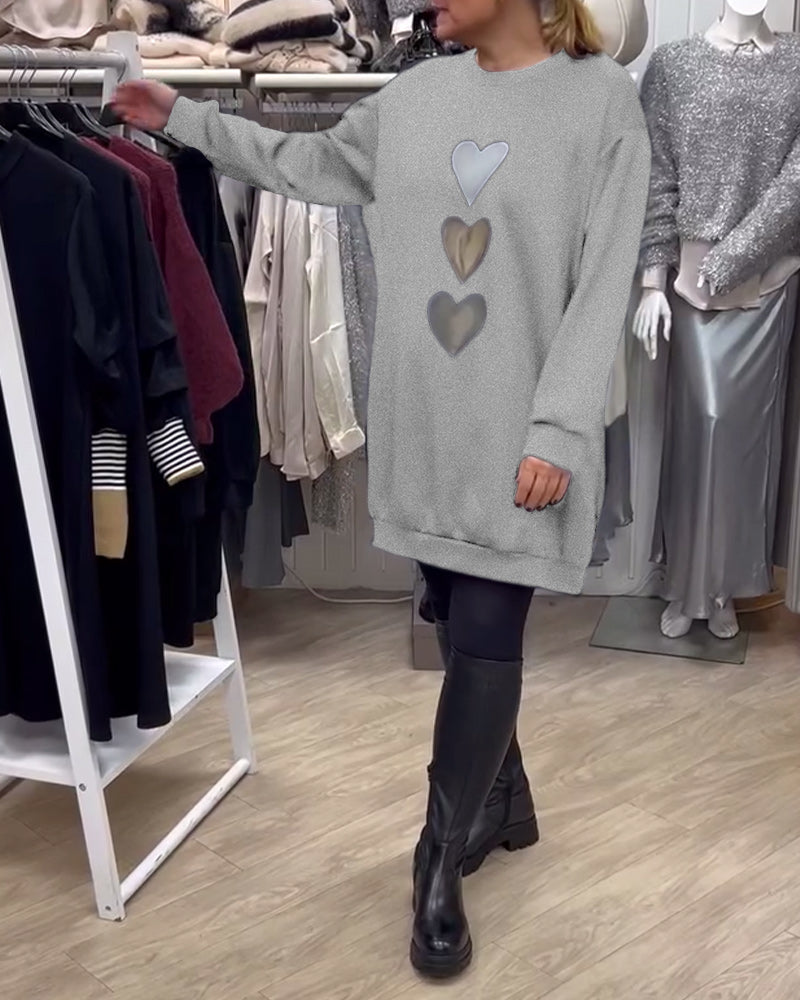 Briana™ | Casual sweatshirt jurk