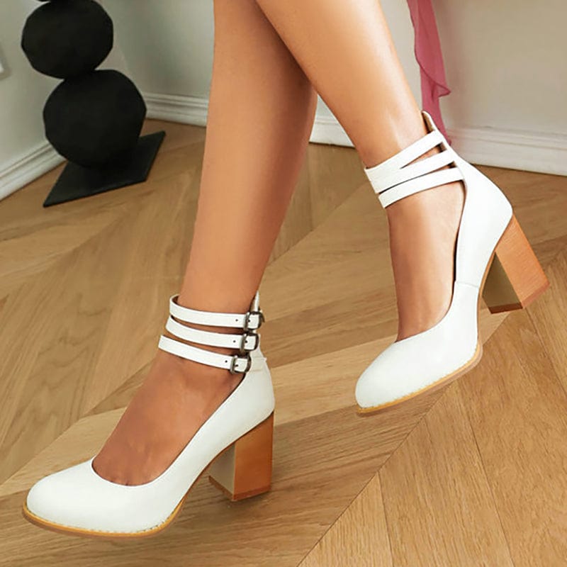 Ariana | Triple buckle hakken