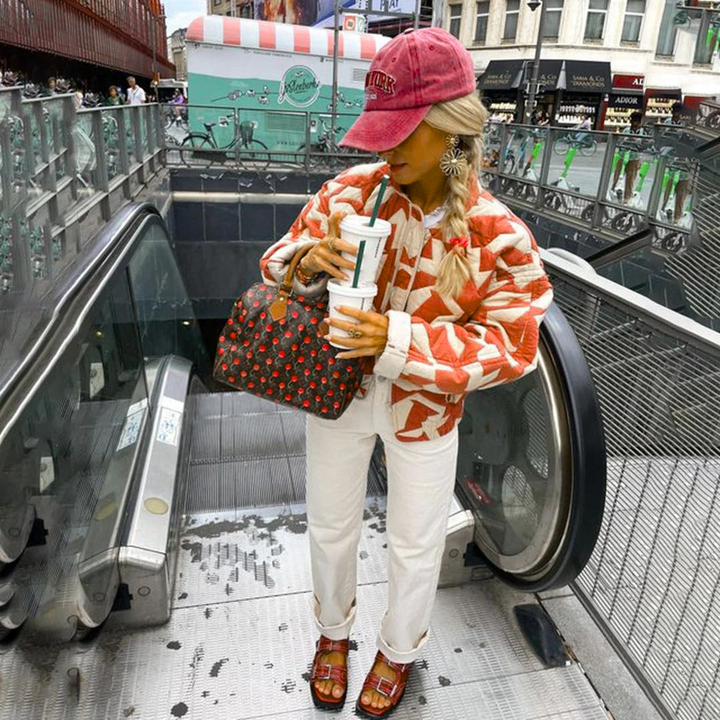 Nicole™ | Trendy met print jas