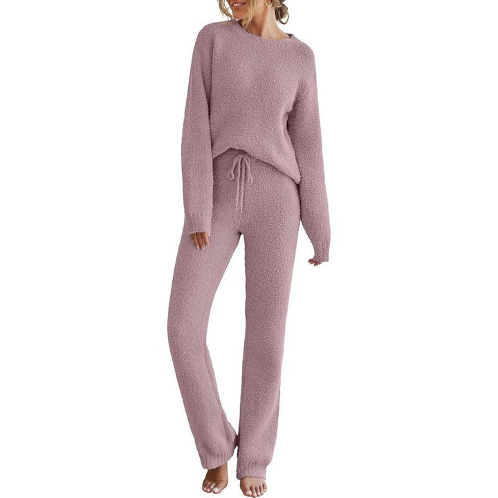 Angel™ | Dames cozy pajama set fuzzy fleece 2-piece lounge trui for winter