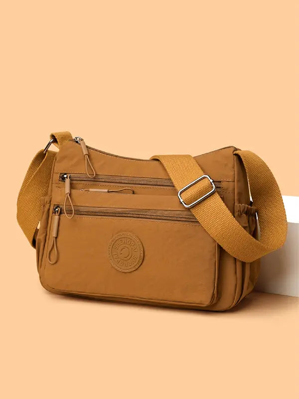 Betina™ | Dames effen kleur meerdere vakken crossbody high-quality tas for daily use