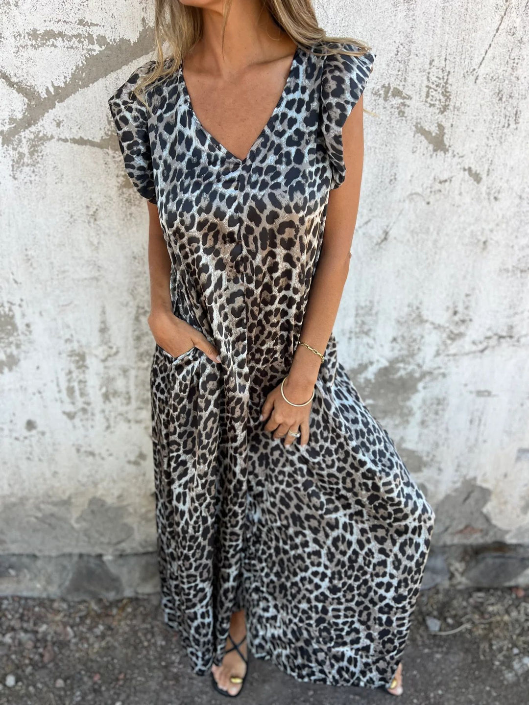 Cassandra™ | Trendy V-hals jumpsuit