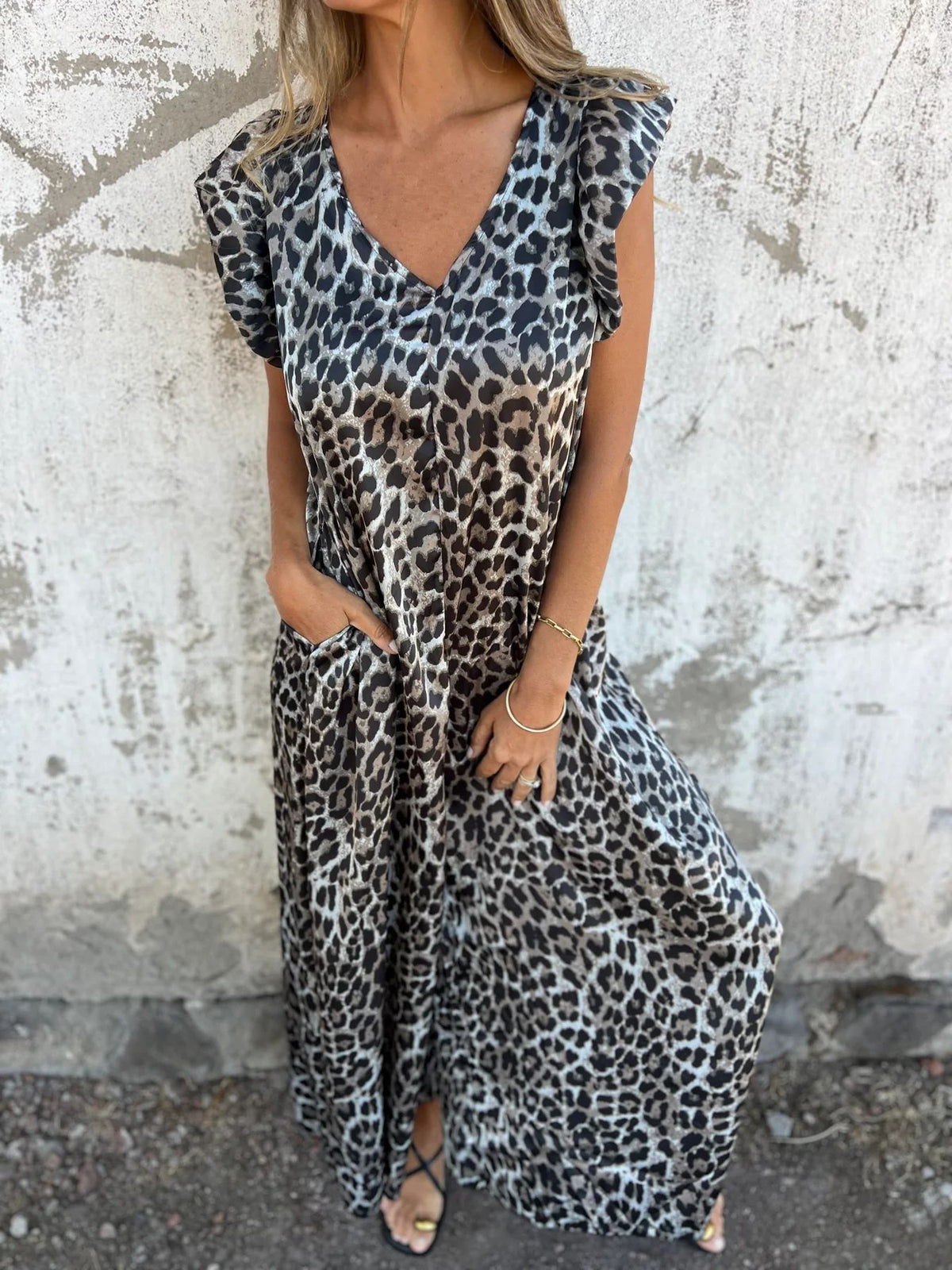 Cassandra™ | Trendy V-hals jumpsuit