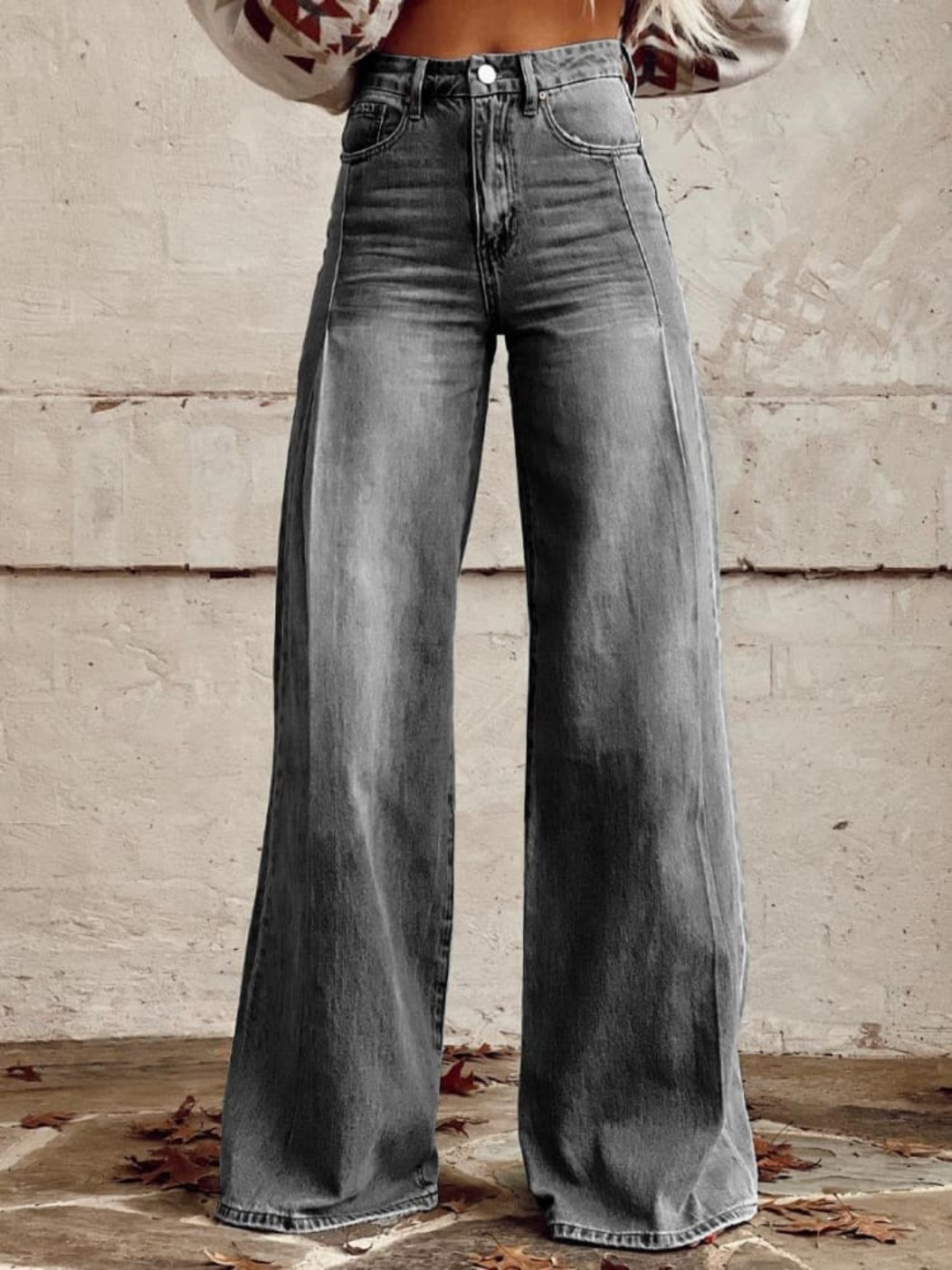 Hailey™ | Klassieke wide-leg broek