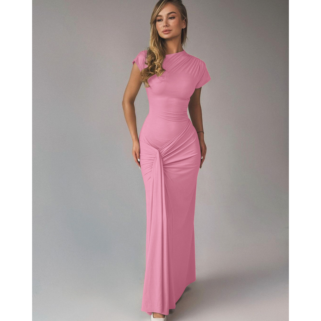 Nicolet™ | Formal tie back bodycon avondjurk
