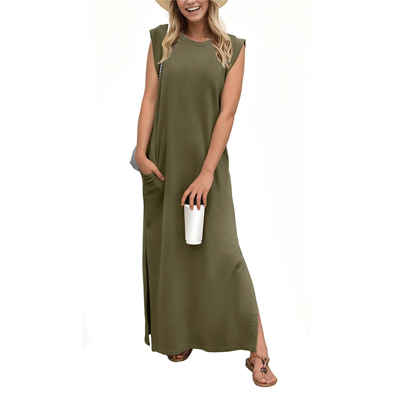 Via™ | Casual loose maxi long jurk