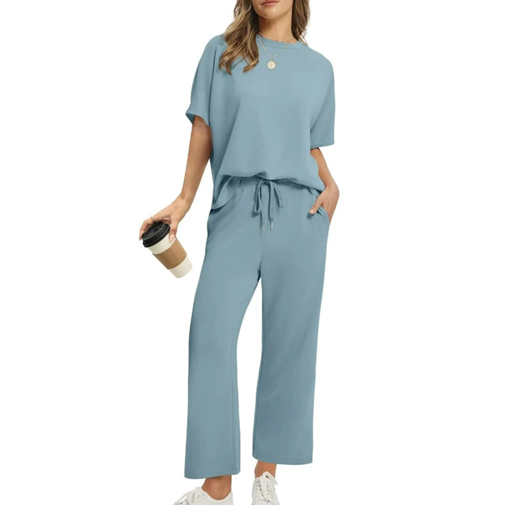 Lara | Casual top trouser set