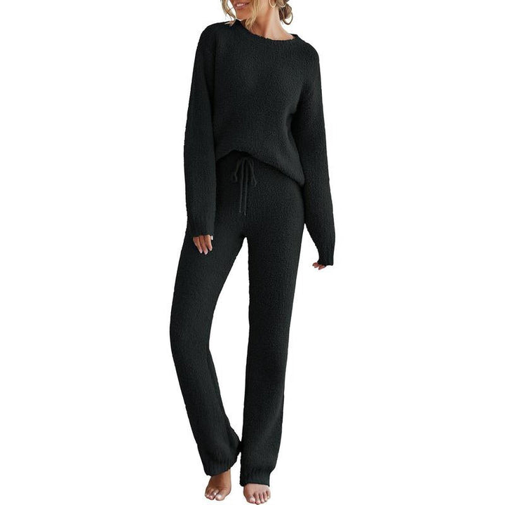 Angel™ | Dames cozy pajama set fuzzy fleece 2-piece lounge trui for winter