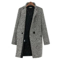 Amara™ | Long wool jas