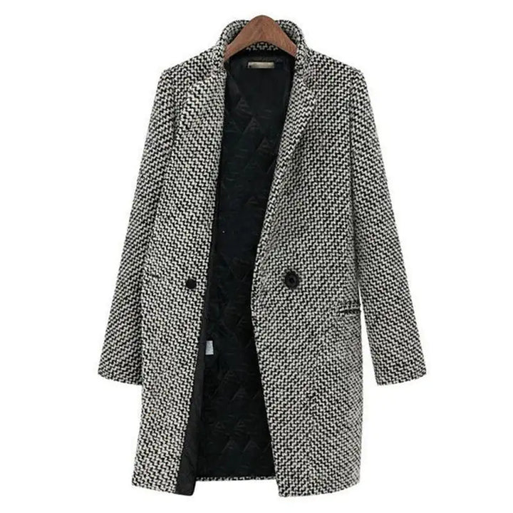 Amara™ | Long wool jas