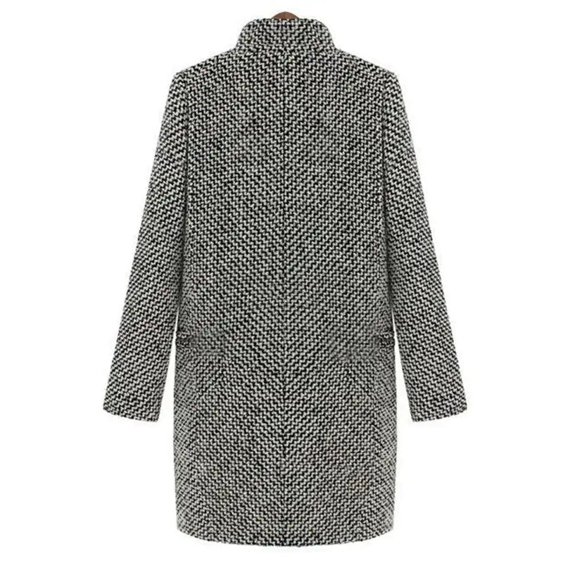 Amara™ | Long wool jas