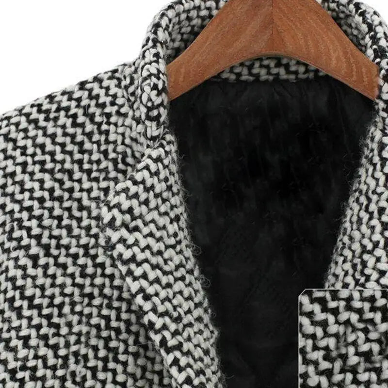 Amara™ | Long wool jas