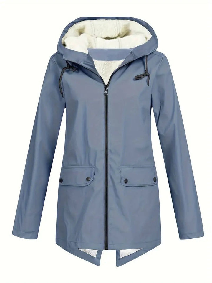 Amelia™ | Zachte fleece zip hoodie