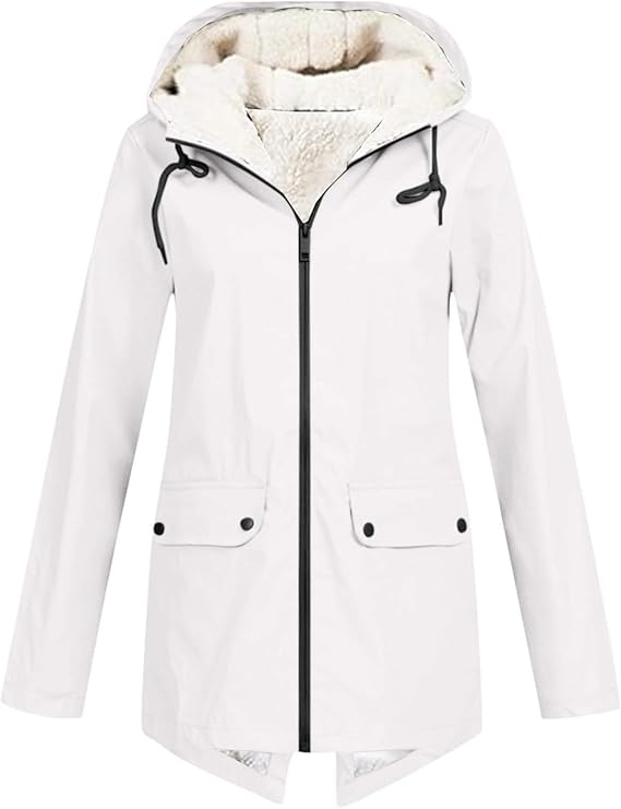Amelia™ | Zachte fleece zip hoodie