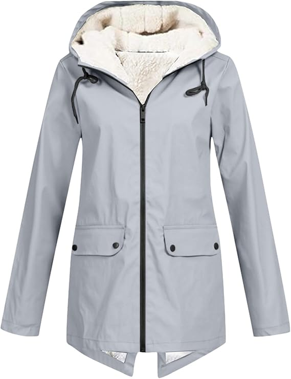 Amelia™ | Zachte fleece zip hoodie