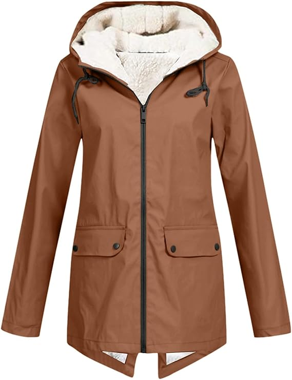 Amelia™ | Zachte fleece zip hoodie