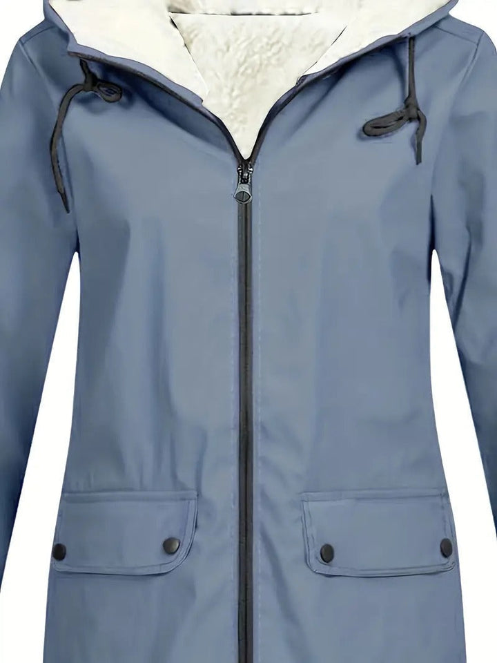 Amelia™ | Zachte fleece zip hoodie