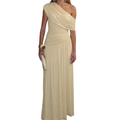 Celina™ | Sexy asymmetric pleated midi jurk