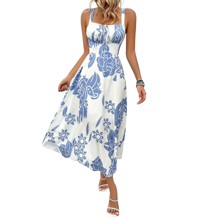 Celina™ | Romantic bloemen ruched sundress