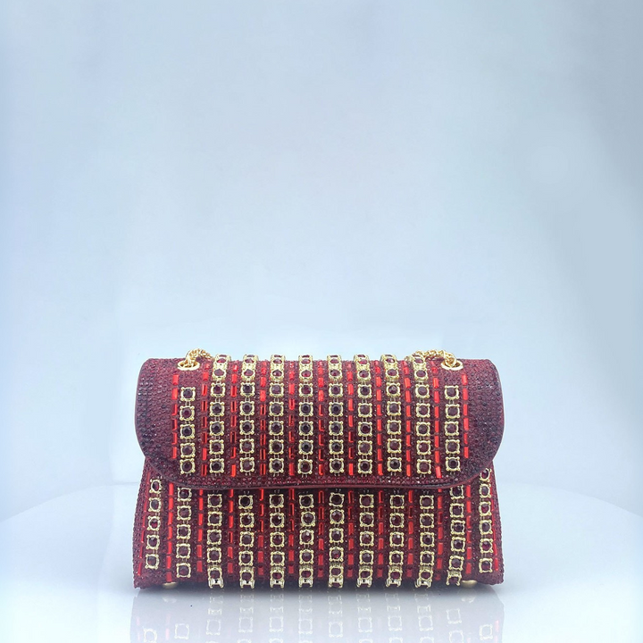 Laviera™ | Chique chain colored diamond schoudertas