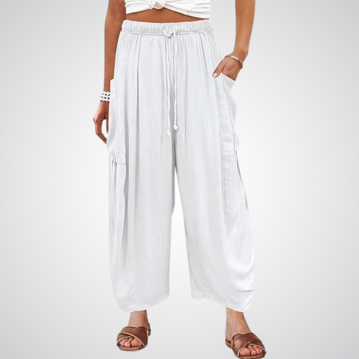 Lynna™ | Wide-leg comfort broek