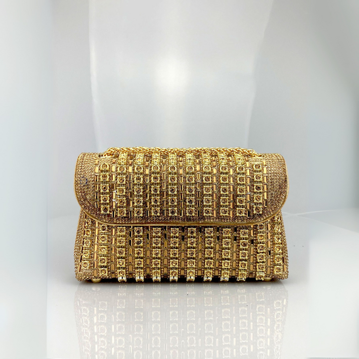 Laviera™ | Chique chain colored diamond schoudertas