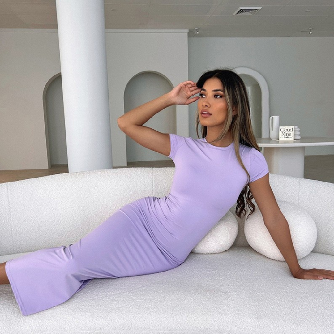 Emmeline™ | Casual slim fit summer maxi jurk