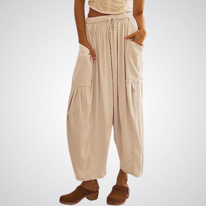 Lynna™ | Wide-leg comfort broek