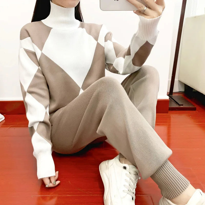 Camille™ | Elegante knit co-ord set