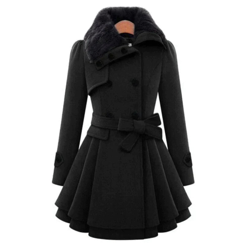 Claudia™ | Vintage flair trenchcoat