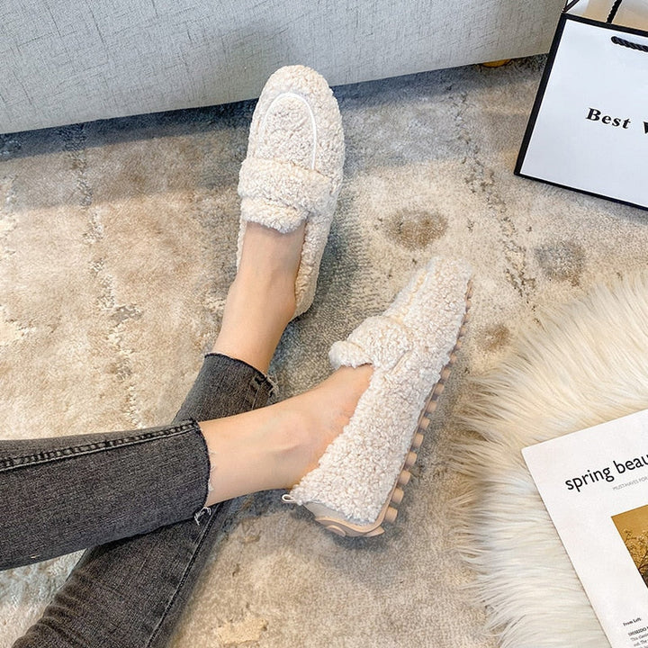 Coco™ | Cozy sherpa loafers