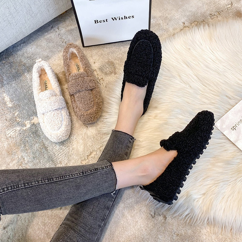 Coco™ | Cozy sherpa loafers