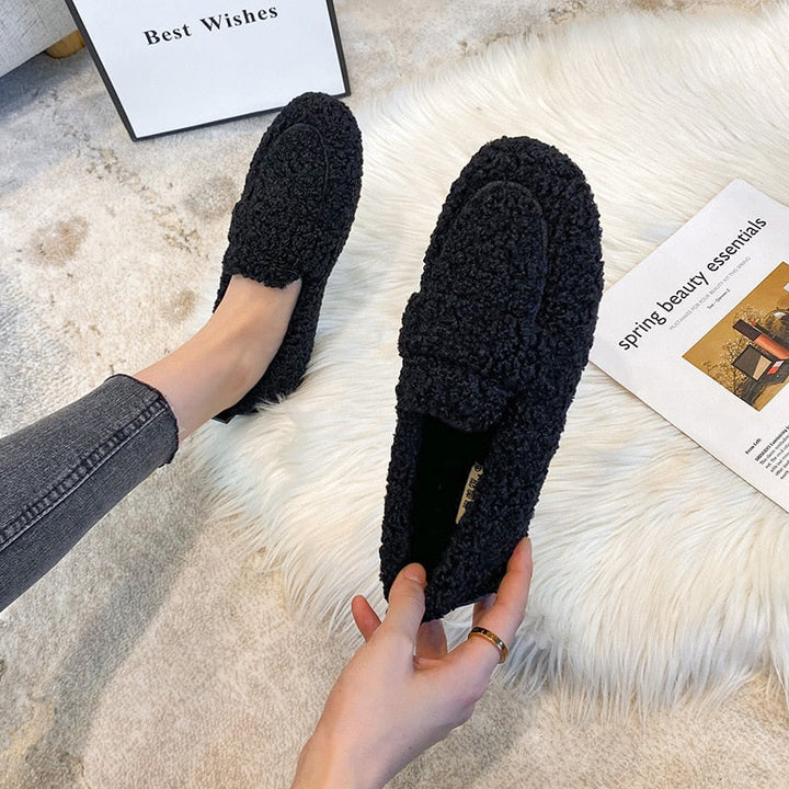 Coco™ | Cozy sherpa loafers