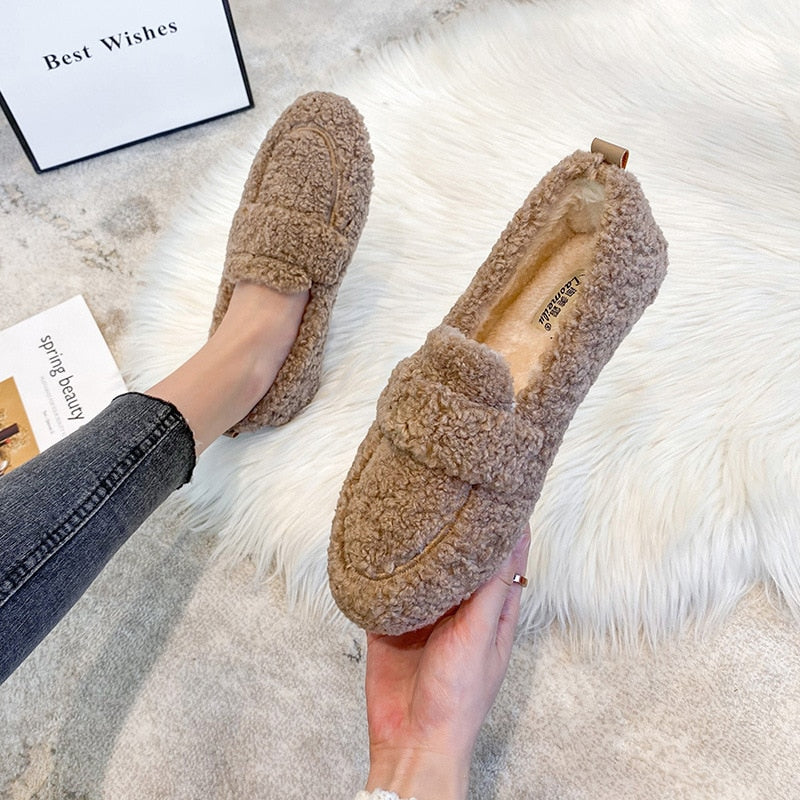 Coco™ | Cozy sherpa loafers